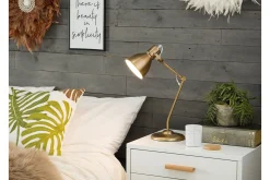 Bordlampe|Soveromslampe-Monsan Bordlampe 15 cm Messing