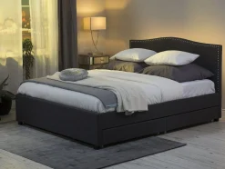 Bedly Sengeramme & Sengestamme-Montpellier Dobbeltseng 180 | 200 cm Grey