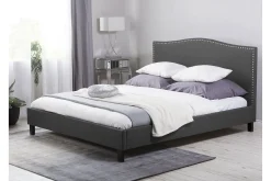 Bedly Sengeramme & Sengestamme-Montpellier Dobbeltseng 180 | 200 cm Grå