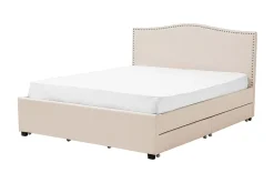 Bedly Sengeramme & Sengestamme-Montpellier Dobbeltseng 160 | 200 cm Beige