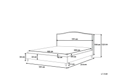 Bedly Montpellier Dobbeltseng 180 | 200 cm