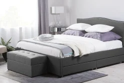 Bedly Sengeramme & Sengestamme-Montpellier Dobbeltseng 160 | 200 cm Grey