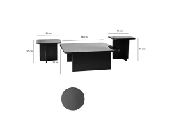 Moosonee Sofabord 80 cm