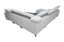 Velour Sofa & Fløyel Sofa-Morenia 4-seters Hjørnesovesofa Venstre Nour Sammet 15 + Nour Sammet 12