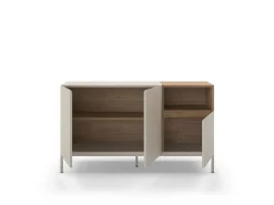 Sideboard & Skjenker-Morlen Konsoll 140x80x41,8 cm Sandstein Naturlig eik