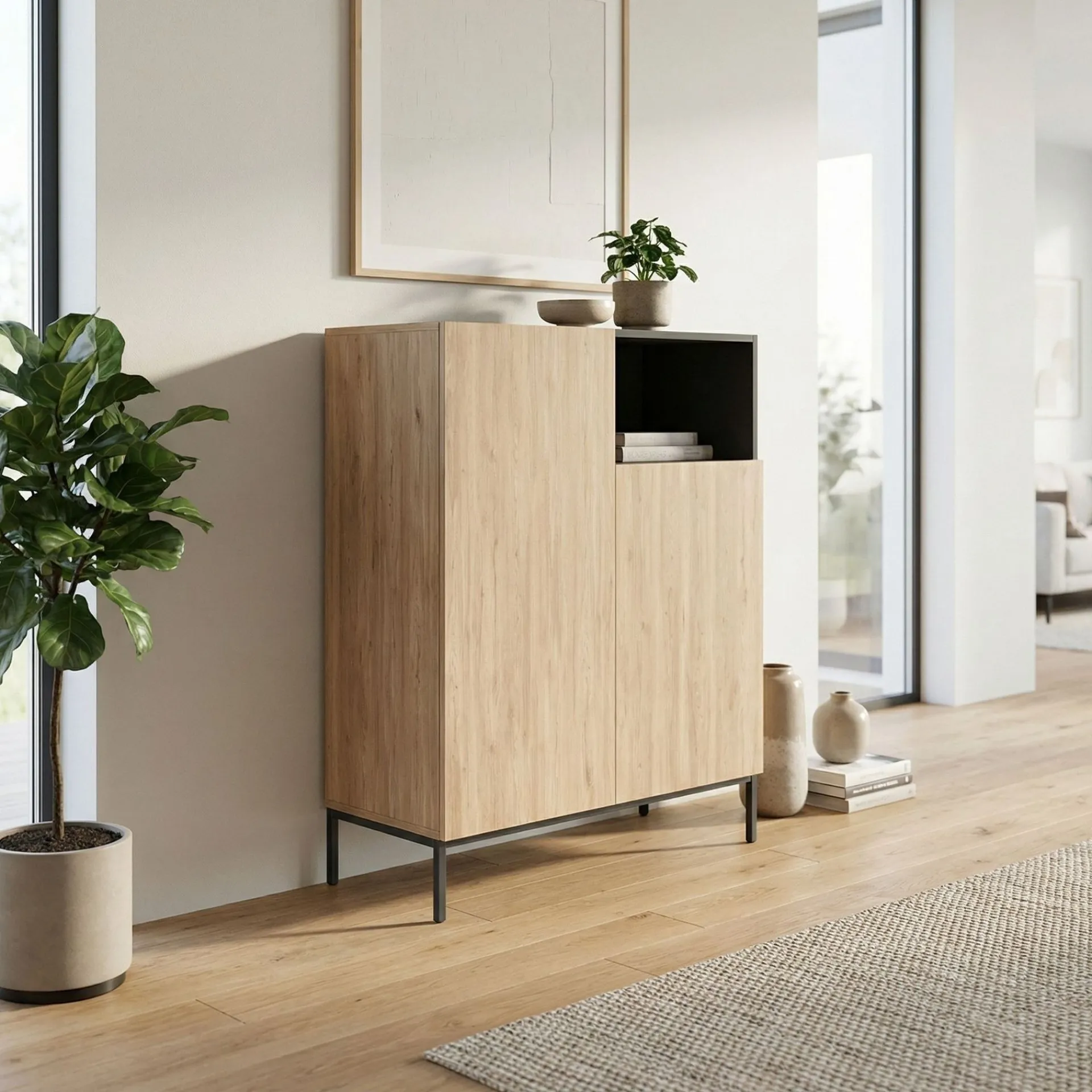 Morlen Skjenk 90x120x41,8 cm