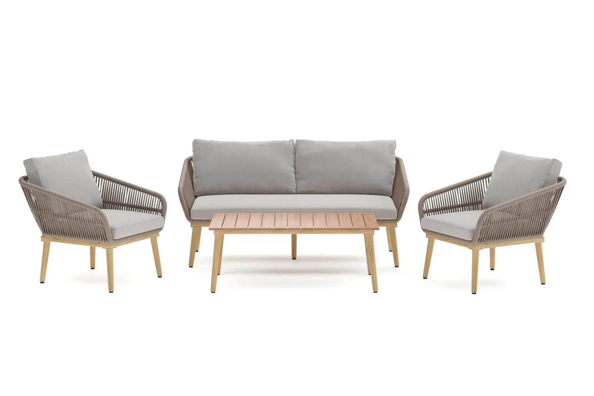 deNoord Veranda & Terrasse|Loungesett-Morrocco sofagruppe utendørs Brun