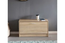 Wohnling Skohylle & Skostativ|Gangoppbevaring-Mosbarger Skohylle 80x24 cm Tre/Natur