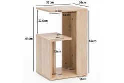 Wohnling Moyinoluwa Avlastningsbord 35 cm