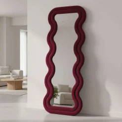 Gulvspeil|Helkroppsspeil-Muli Gulvspeil 65 x 170 cm Vinrød