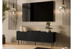 Tv-Benk & Mediabenk-Munkedal TV-benk 166 cm Svart