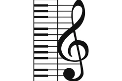 Musical Veggdekor