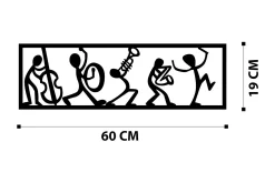 Musicians Veggdekor