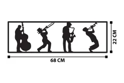 Musicians Veggdekor