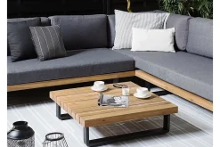 Veranda & Terrasse|Loungesett-Mykonos Loungegruppe 256 cm Tre/Natur