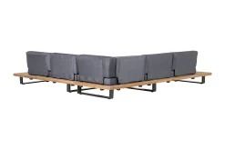 Veranda & Terrasse|Loungesett-Mykonos Loungegruppe 256 cm Tre/Natur