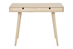 Scandi Days Myrviken Skrivebord 100 cm med Oppbevaring 2 Skuffer
