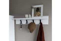 Knaggerekke-Nagouri Klesstativ 90 cm Hvit