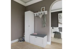 Tv-Møbelsett-Nagouri TV-møbelsett 130x35 cm Hvit