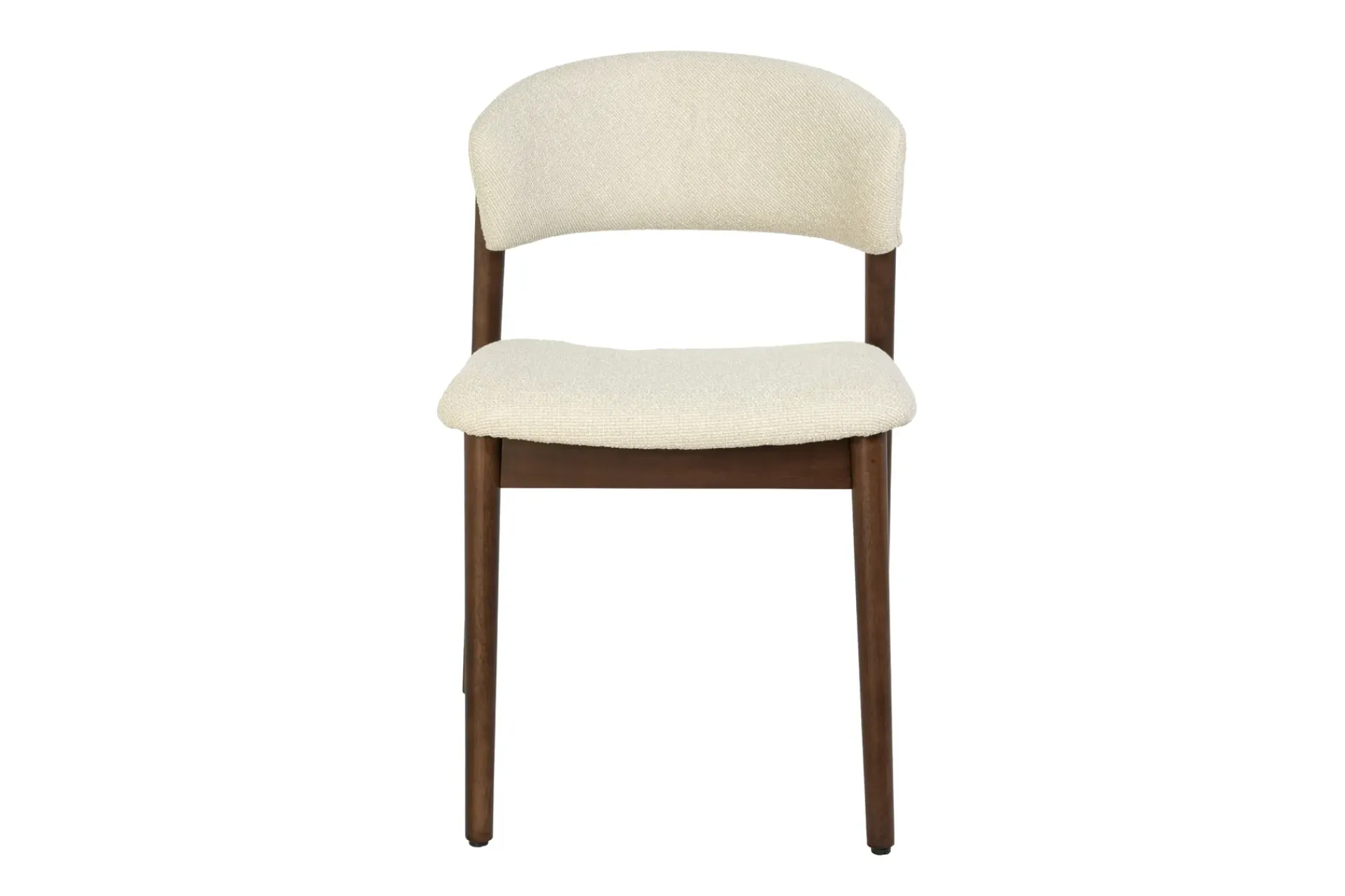 Andrarum Barstoler|Kontorstol & Skrivebordsstol-Nala Spisestol i Tre med Stoffsete Beige