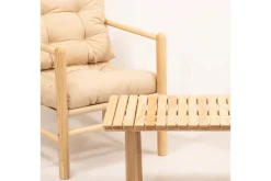Cafesett|Balkonggrupper-Narander Sofagruppe Natural