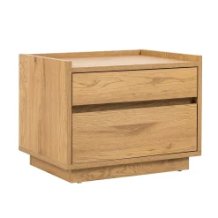 Nattbord HOME4YOU Sacha 50x40x40 cm melamin med eikebark