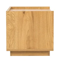 Nattbord HOME4YOU Sacha 50x40x40 cm melamin med eikebark