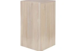 Wohnling Nattbord for kontinentalseng, 68 cm høy og 3 skuffer i en moderne stil Sonoma
