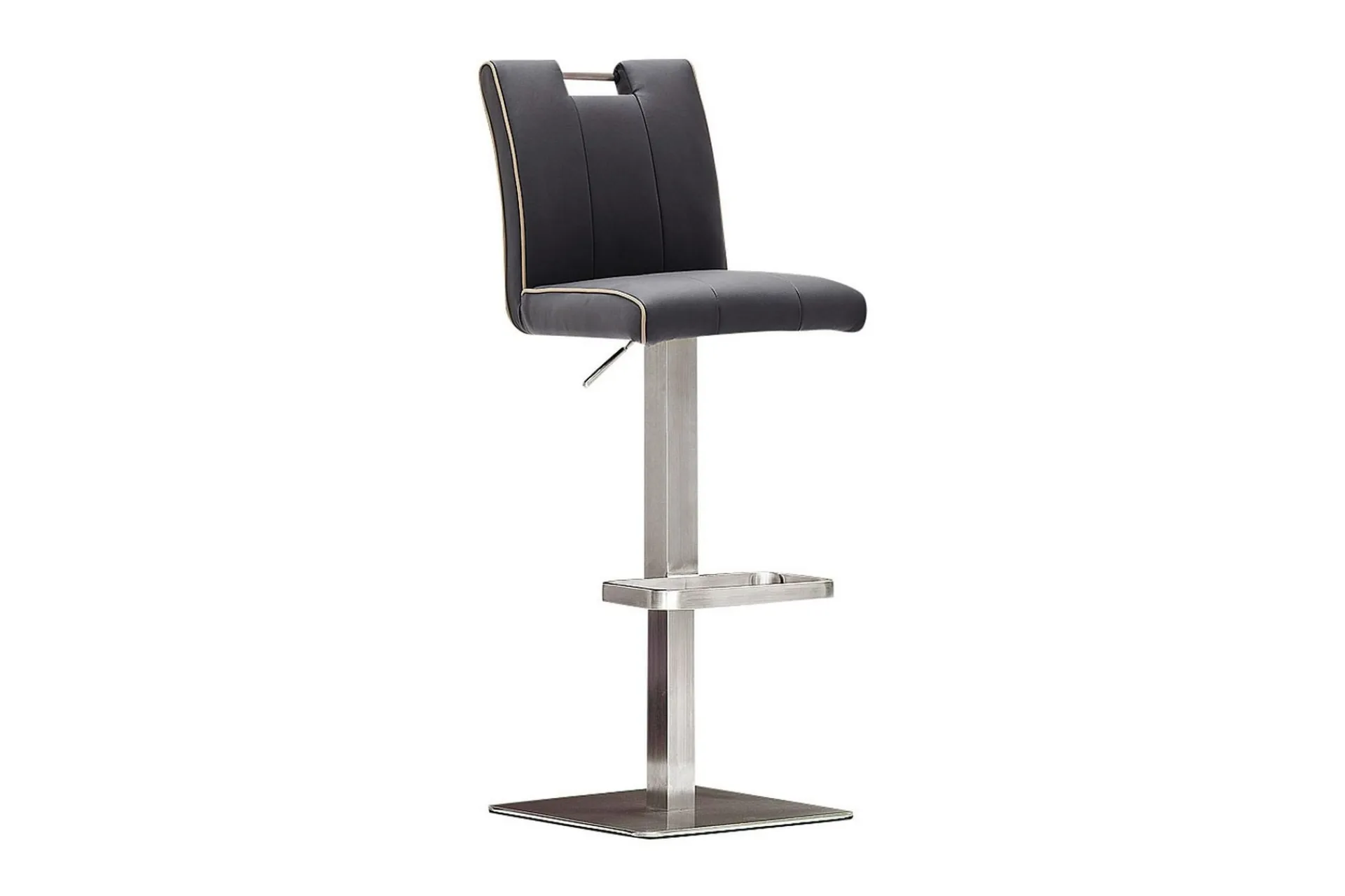 Scandinavian Choice Barstoler-Navajo Barstol Kvadrat Stål Svart
