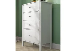 Kommode|Entrekommode-Navric TV-skap 77 cm Natur,Hvit