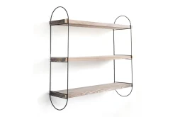 Vegghylle-Nealhouse Vegghylle 60 cm Valnöt,Svart