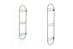 Vegghylle-Nealhouse Vegghylle 60 cm Valnöt,Svart