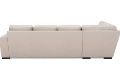 Scandinavian Choice Sofa Med Sjeselong-Nebraska Divansofa 4-seter Venstre Beige