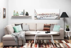 Scandinavian Choice Sofa Med Sjeselong-Nebraska Divansofa 4-seter Venstre Beige