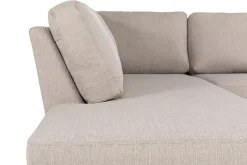 Scandinavian Choice Sofa Med Sjeselong-Nebraska Divansofa 4-seter Venstre Beige