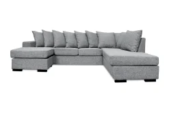 Scandinavian Choice Nebraska U-sofa med Divan Venstre inkl. Konvoluttputer