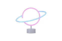 Barnelampe-Neon-Saturnus Just Light Dekorativ Lampe Flerfarget