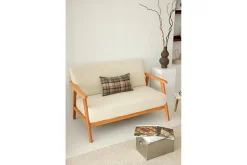 2 Seter Sofa-Neyros Sofa 2-sits Hvit