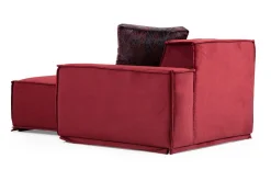 Sofa Med Sjeselong-Nightcap Sofa m. Divan 4-seters Burgunder