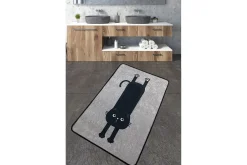Baderomsmatte|Baderomsmatte-Nintai Baderomsmatte 70x120 cm Rektangulær Grey