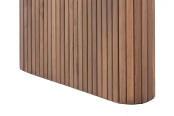 Bark Spisegrupper-Noira Ovalt Spisebord 220 cm Valnøtt med 6 Gemmiano Spisestoler Brun