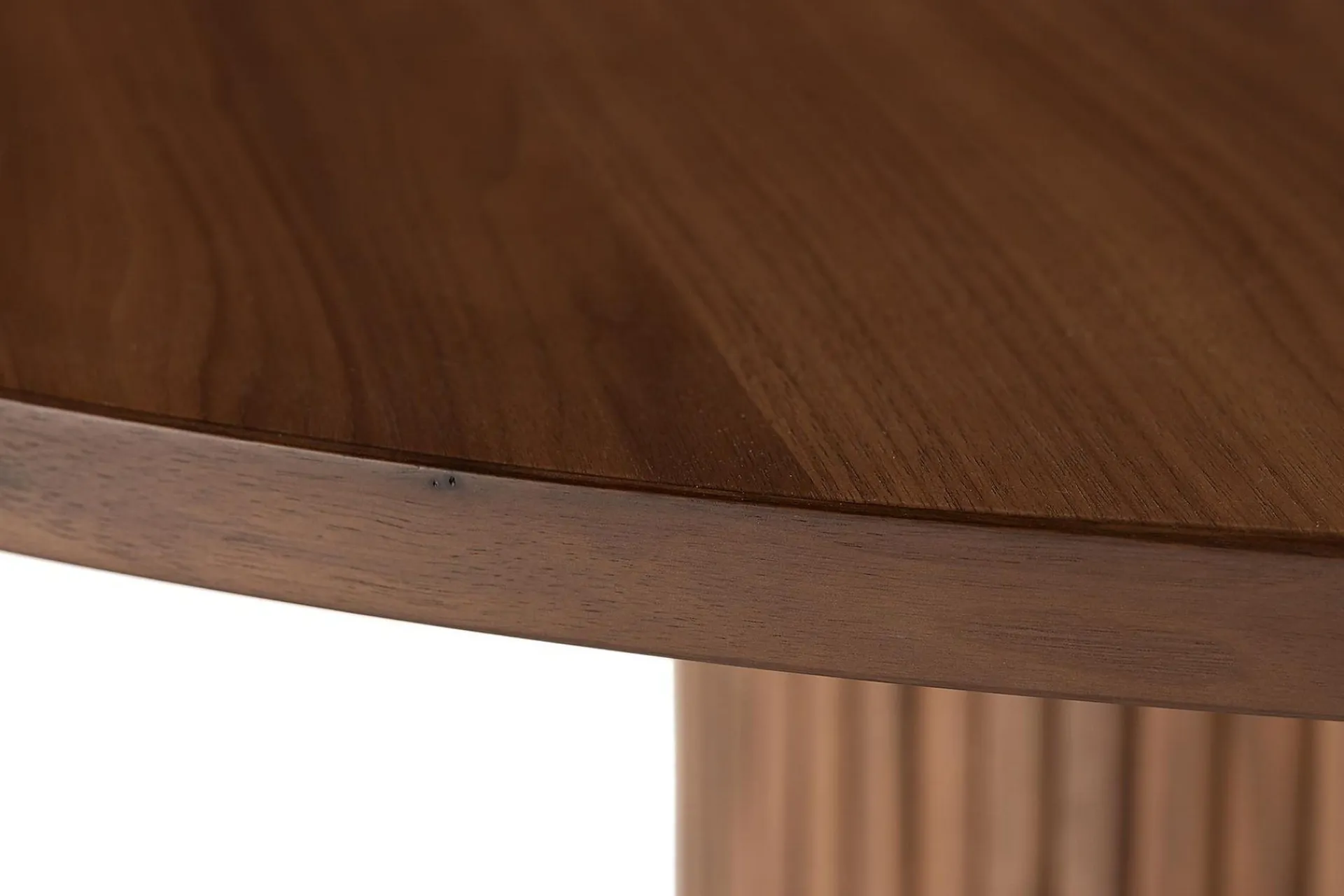 Bark Spisebord & Kjøkkenbord-Noira Rundt Lite Spisebord Valnøtt 120 cm Brun