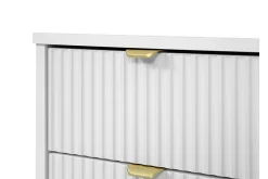 Sminkebord & Toalettbord-Novaj Sminkebord med oppbevaring 55 cm dyp 120 cm bred Hvit