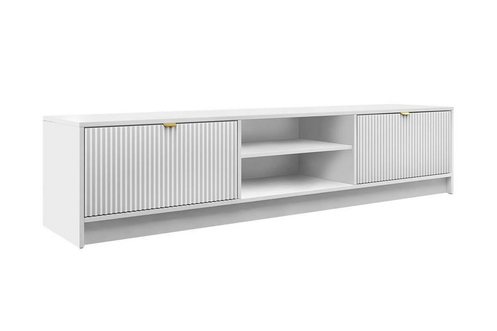 Tv-Benk & Mediabenk-Novaj TV-skap 180 cm Hvit