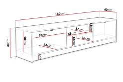 Novaj TV-skap 180 cm