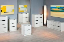 Scandinavian Choice Gangoppbevaring|Kommode-Novalis Kommode 40 cm Mellan Hvit
