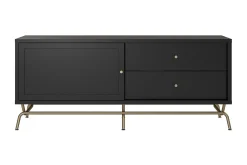 CosmoLiving Tv-Benk & Mediabenk-Nova TV-benk 150x50 cm Svart