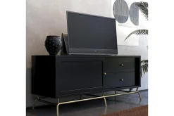 CosmoLiving Tv-Benk & Mediabenk-Nova TV-benk 150x50 cm Svart