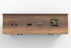 Gangbord|Avlastningsbord-Numandro Avlastningsbord 180 cm Teak,Antracit