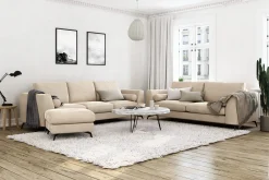 Scandinavian Choice Ocean Lyx 3-seters Fløyelssofa